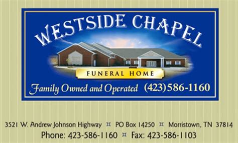 Westside Funeral Home Obituaries Morristown Tn - sidcain.org