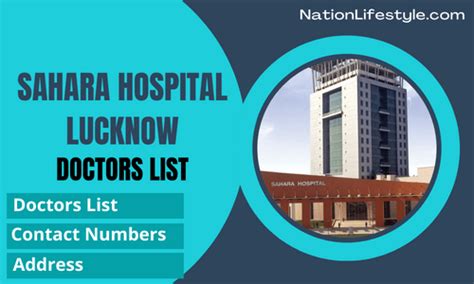 Sahara Hospital Lucknow Doctors List | Address | Contact Numbers ...