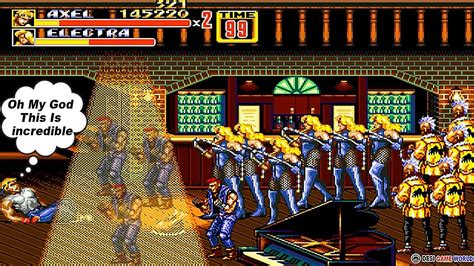 Streets Of Rage 2 Hack Super Plus Ultra Non Stop Enhance Enemy One By