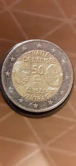 2 EUROS 2013 Allemagne 50ans Traité de L Élysée F EUR 6 50 PicClick FR