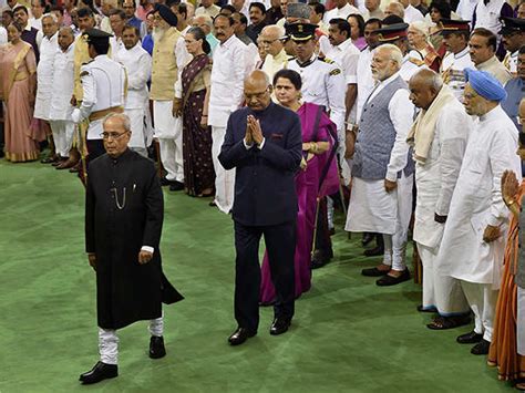 Ram Nath Kovind Sworn In As Indias 14th President Photogallery Etimes