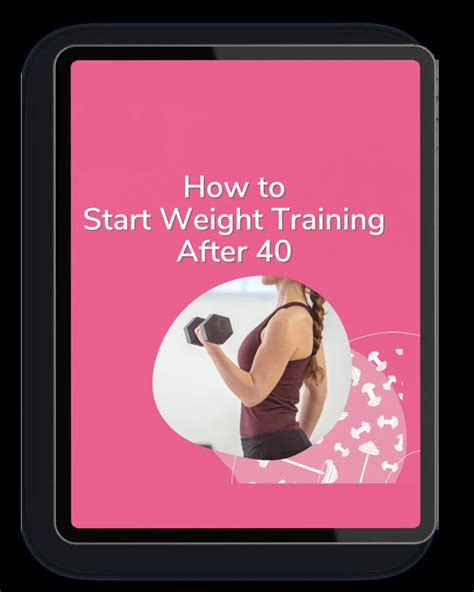 Be Fit After 40 Weight Training For Women