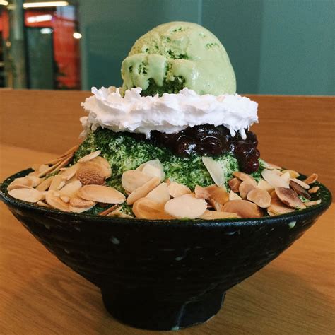 Green Tea Bingsu Nunsaram Korean Dessert Cafe Secret Life Of Fatbacks