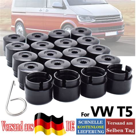 20x Kappen Set 19mm Für VW T5 T6 Transporter Radschrauben Abdeckung