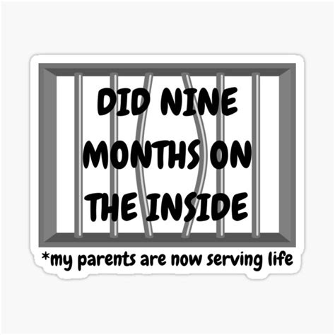 9 Months Stickers Redbubble