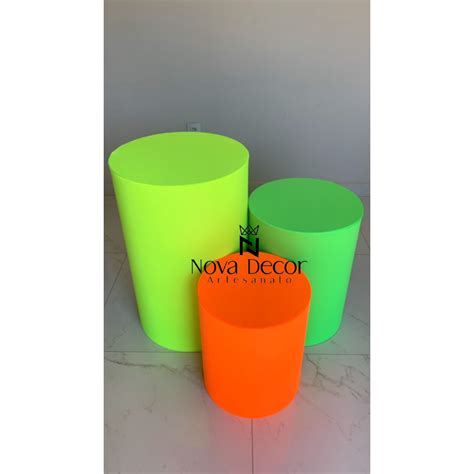 Trio Capas Para Mesas Cilindros Veste F Cil Cor Da Foto Shopee Brasil