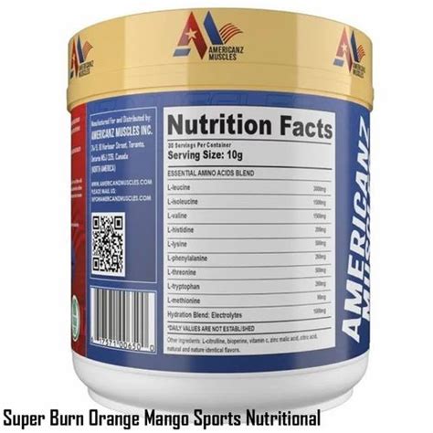 Americanz Muscles Super Fat Burning Preworkout Powder Strawberry Mango