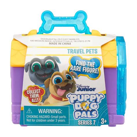 Disney Junior Puppy Dog Pals Travel Pets