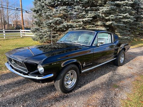 1967 Ford Mustang Black RWD Automatic for sale