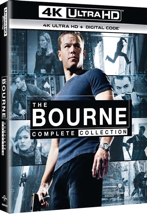 Buy The Bourne Complete Collection 4k Uhd Blu Ray Uhd Gruv