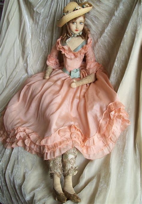 Boudoir Vintage Dolls Antique Dolls Paper Mache Dolls Black