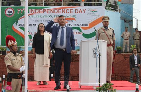 Independence Day Celebrated In Tuensang Dipr Nagaland Department Of