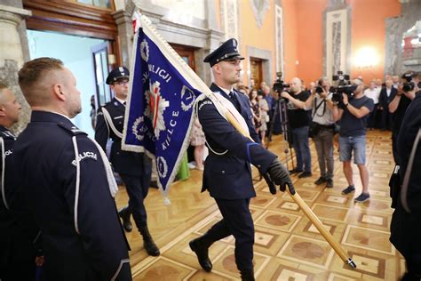 Kielce Uroczysta zbiórka z okazji obchodów Święta Policji