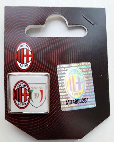 Ac Milan 19th Italy Championship Badge Official Product Badges Italy