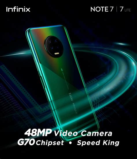 Infinix Announces Note 7 Explore The New Big With 48mp Quad Rear Video Camera