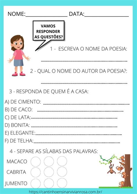 Sequência Didática A casa e o seu dono Elias José Cantinho Ensinar