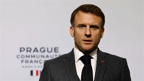 Il Ne Faudra Pas être Lâches Emmanuel Macron Appelle Les Alliés De Lukraine à être à La