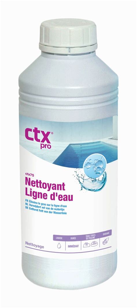 Produits Chimiques Pour Piscines Ctx Waterline Cleaner Nettoyants