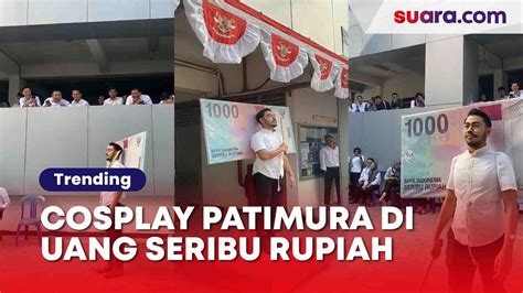 Kreatif Pria Ini Cosplay Menjadi Pahlawan Nasional Kapitan Pattimura