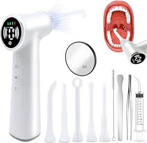 Amazon Tonsil Stone Vacuum Removal Kit With LED Light