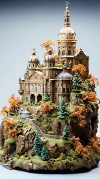 Premium Photo | Belvedere Museum Vienna Austria with 3d craft and ...