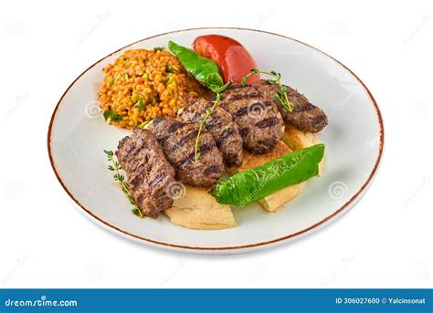 Turkish Meatball Traditional Kofte Spicy Meatballs Kebab Or Kebap