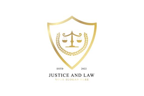 Law Firm Logo Template Design Graphic by kidsidestudio · Creative Fabrica