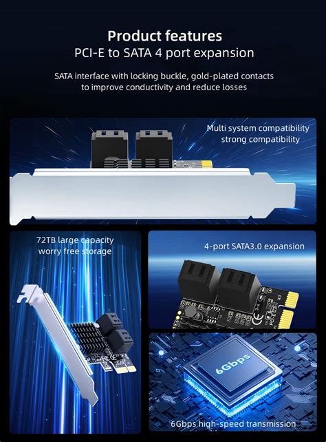 Carte D Extension Pci E Vers Sata