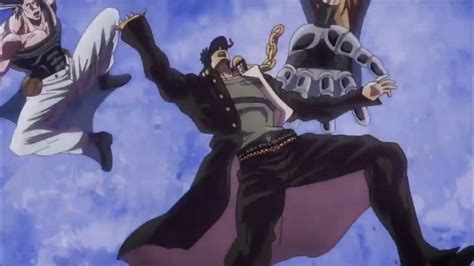 star platinum punches jotaro youtube