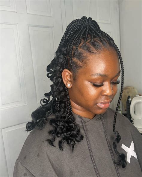 30+ Box Braid Haircuts for Black Women: Celebrating Versatility and ...