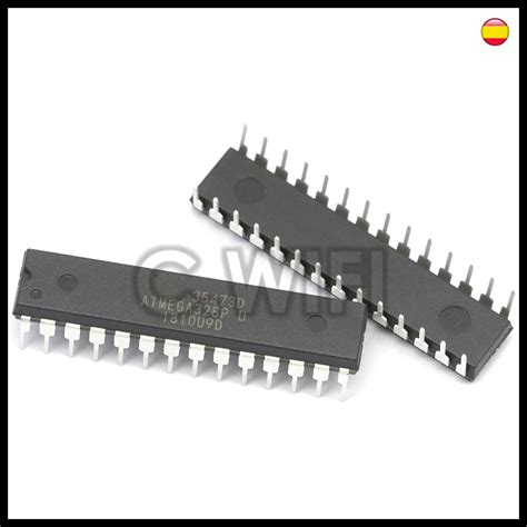 Microcontroller Atmega328p Pu Dip 28 Atmel Arduino Core 8 Bit Processor