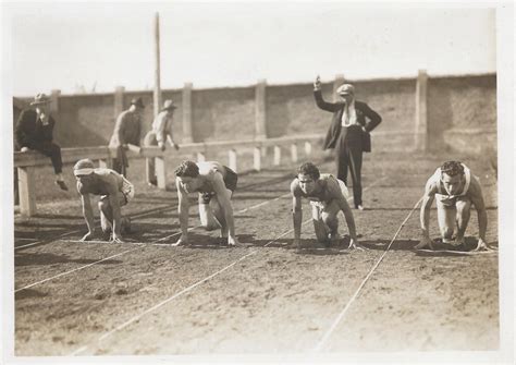 Collection Of Mid 20th Century Track And Field Photographs De