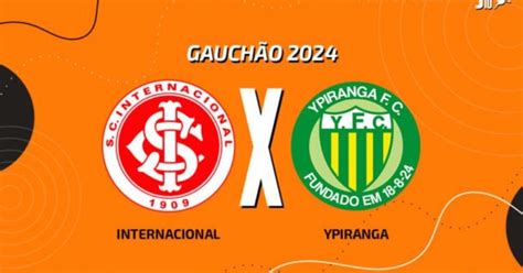 Internacional x Ypiranga onde assistir escalações e arbitragem