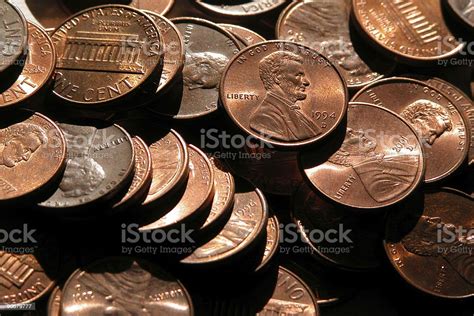 Pile Of Pennies Stock Photo Download Image Now Copper Us Penny