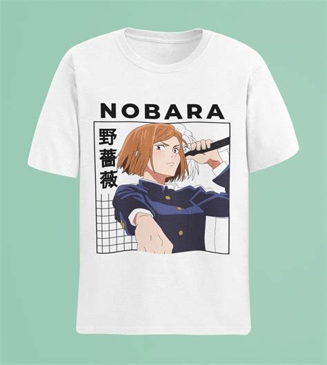 Nobara Kugisaki T Shirt Jujutsu Kaisen T Shirt Anime Shirt Etsy