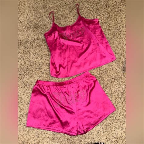 Juicy Couture Intimates Sleepwear Nwt Sexy Hot Pink Juicy Couture