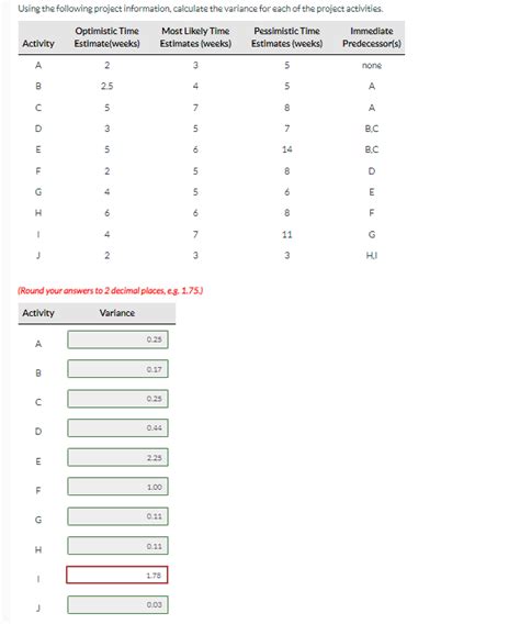 Solved Round Your Answers To 2 Decimal Places Eg 175