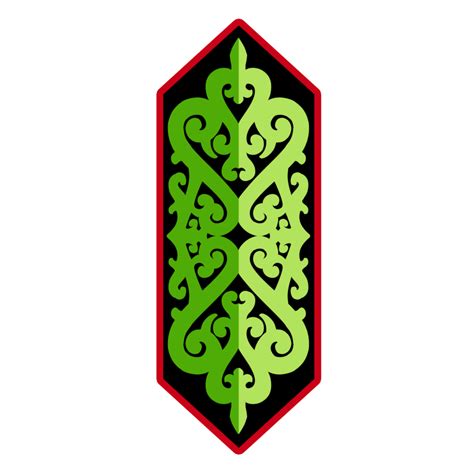 Shield Of The Dayak Talawan Tribe, Dayak, Motive, Tribal, 52% OFF