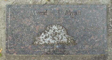 Maudine Pearl Loop Myatt Find A Grave Memorial