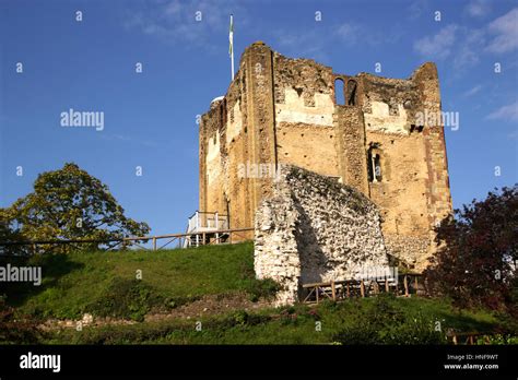 Guildford Castle Surrey Stock Photo Alamy