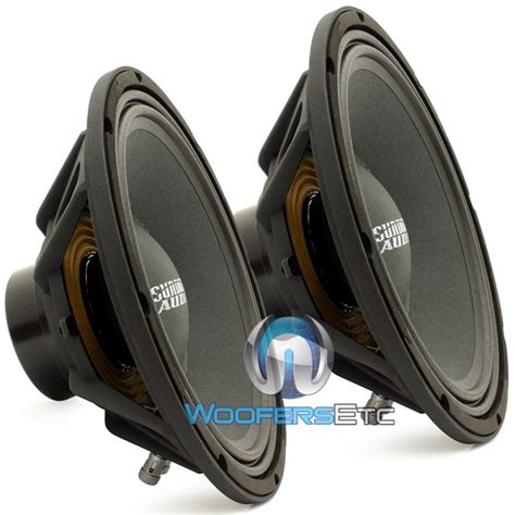 Pair Of Sundown Audio Neopro 10 V2 8 10 Inch 300w 8 Ohm Midrange Speakers