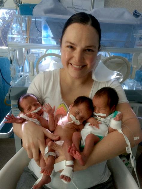 Girl Power Rare Identical Triplets Born In Argentina Are Back Home