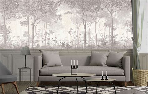 Купить Фотообои на Стену - Ботаника | Фотообои - Панорамный лес в ...