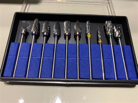 Kit Brocas Odontológicas Tungstênio Prótese Dentária Fresa Frete grátis