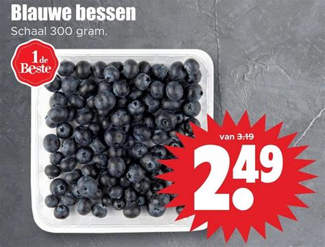 Blauwe Bessen Aanbieding Bij Dirk