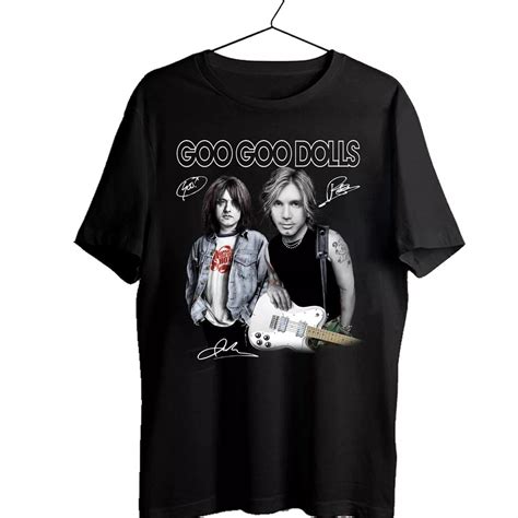 Hot Goo Goo Dolls Concert Shirt Cotton Black T Shirt Mercari