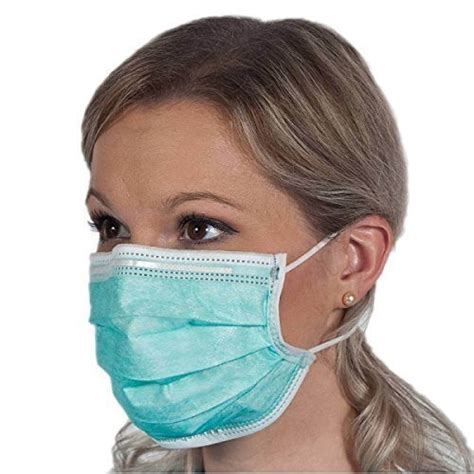 Purple Meditex Non Woven MEDICAL DISPOSABLE FACE MASK For Laboratory