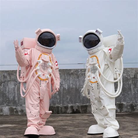 Halloween Spaceman Cosplay Costume Astronaut Cos Suit With Helmet Adult