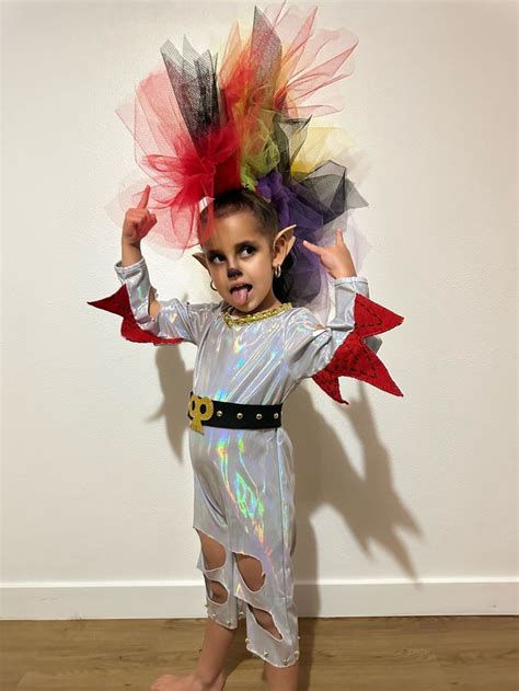 Trolls World Tour Barb Costume | Troll halloween costume, Trolls birthday, Troll