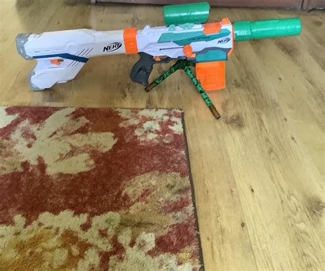 Nerf Sniper Rifle(Tri-Strike) : 4 Steps - Instructables